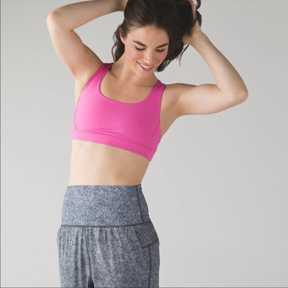 Lululemon Special Edition Pink Energy Bra Exhale 4 - Picture 5 of 9